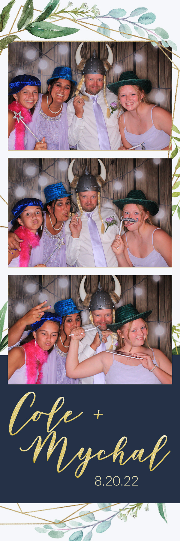 Mychal and Cole's Wedding | View more photos from the event at gallery.photoboothbillings.com/u/PhotoBoothBillings/Mychal-and-Coles-Wedding
