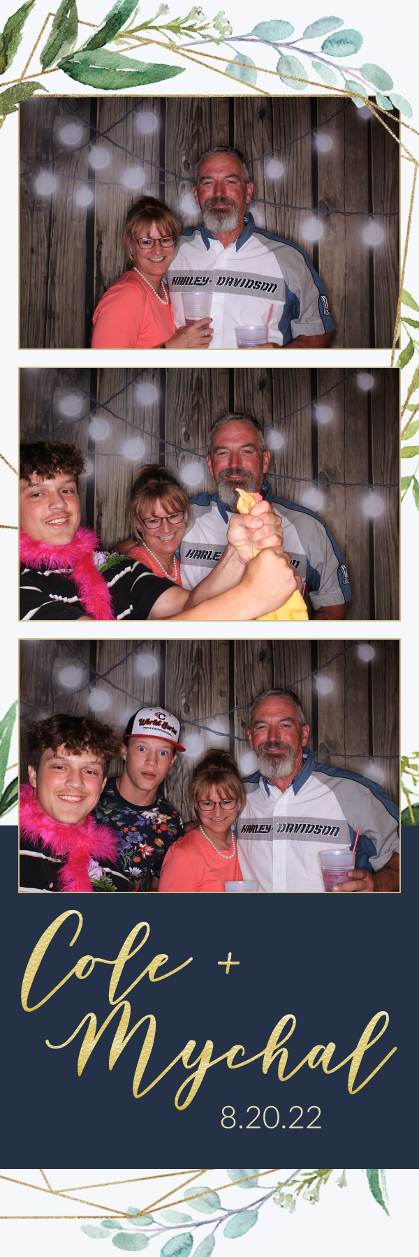 Mychal and Cole's Wedding | View more photos from the event at gallery.photoboothbillings.com/u/PhotoBoothBillings/Mychal-and-Coles-Wedding