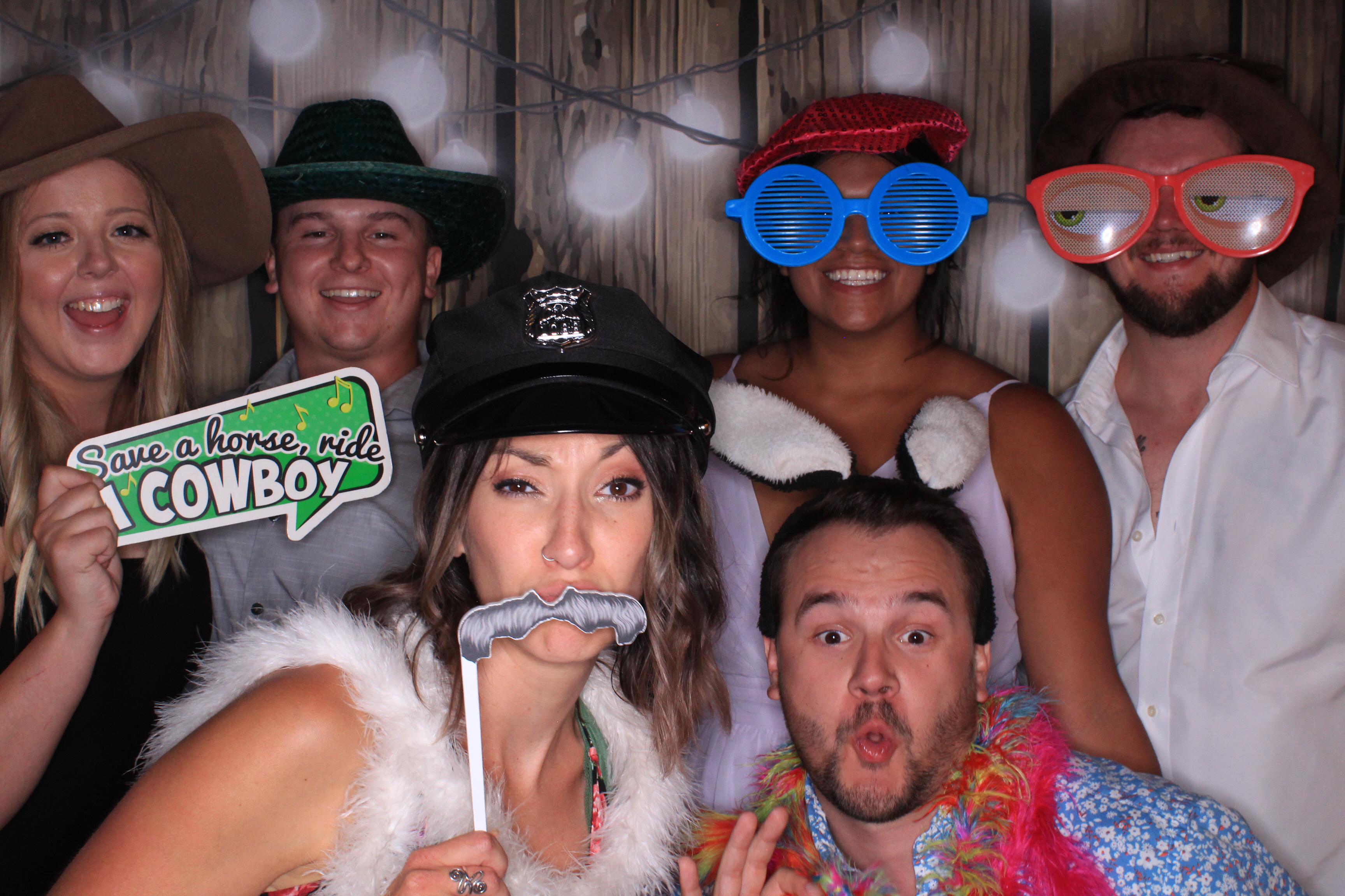 Mychal and Cole's Wedding | View more photos from the event at gallery.photoboothbillings.com/u/PhotoBoothBillings/Mychal-and-Coles-Wedding