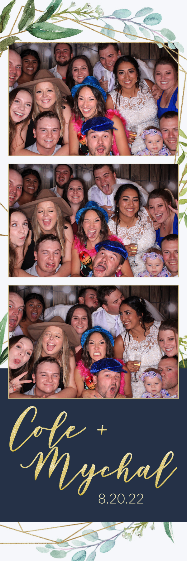 Mychal and Cole's Wedding | View more photos from the event at gallery.photoboothbillings.com/u/PhotoBoothBillings/Mychal-and-Coles-Wedding