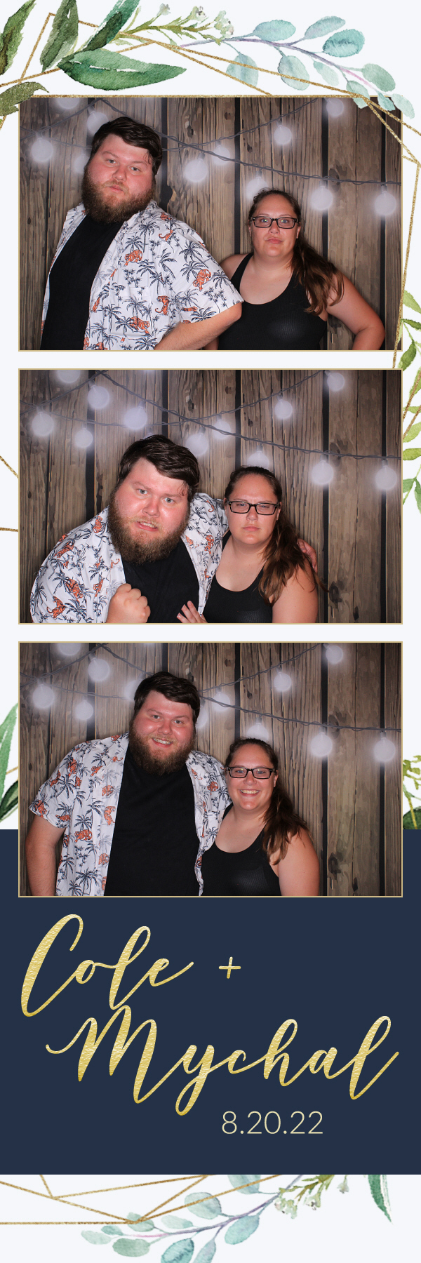 Mychal and Cole's Wedding | View more photos from the event at gallery.photoboothbillings.com/u/PhotoBoothBillings/Mychal-and-Coles-Wedding
