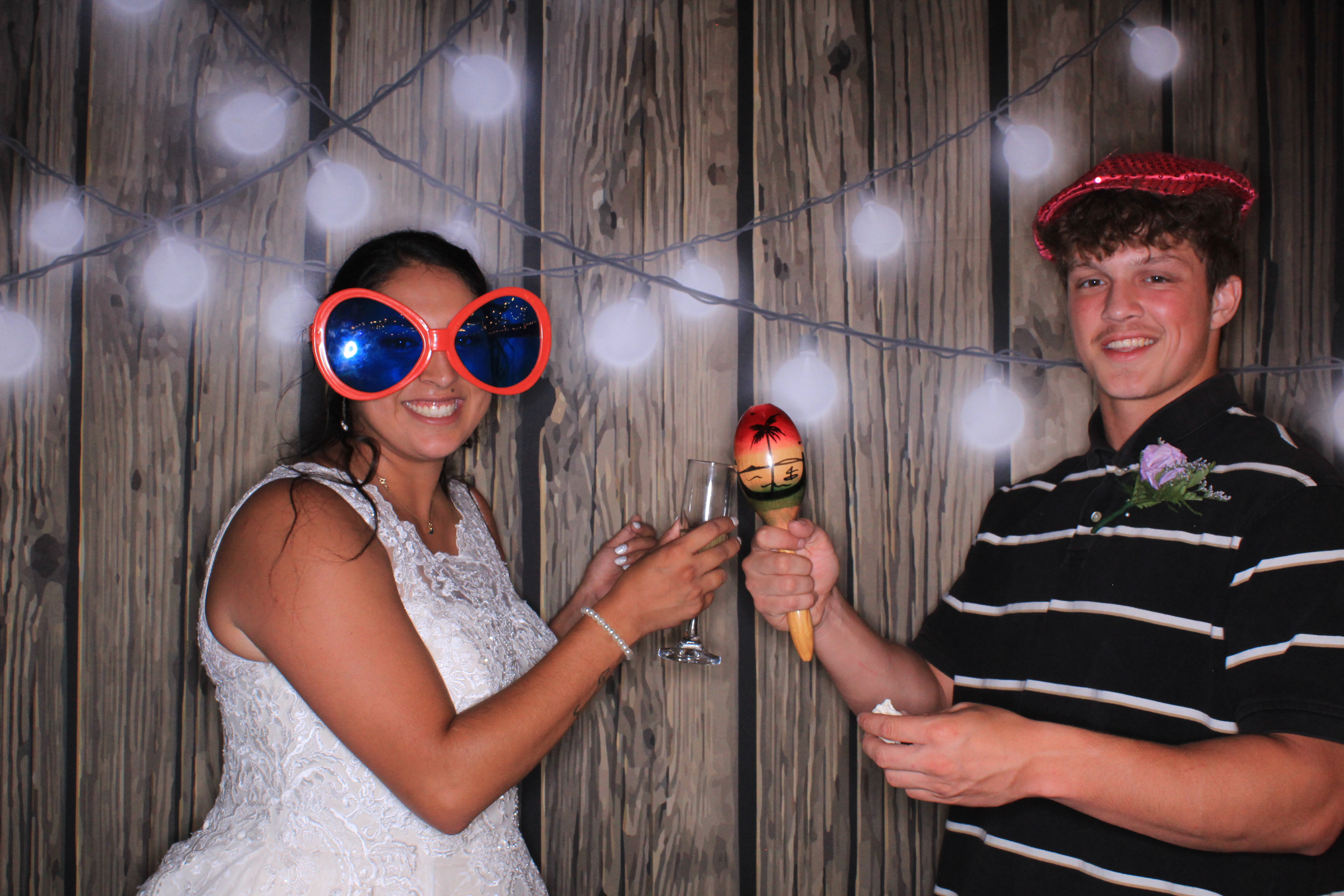 Mychal and Cole's Wedding | View more photos from the event at gallery.photoboothbillings.com/u/PhotoBoothBillings/Mychal-and-Coles-Wedding