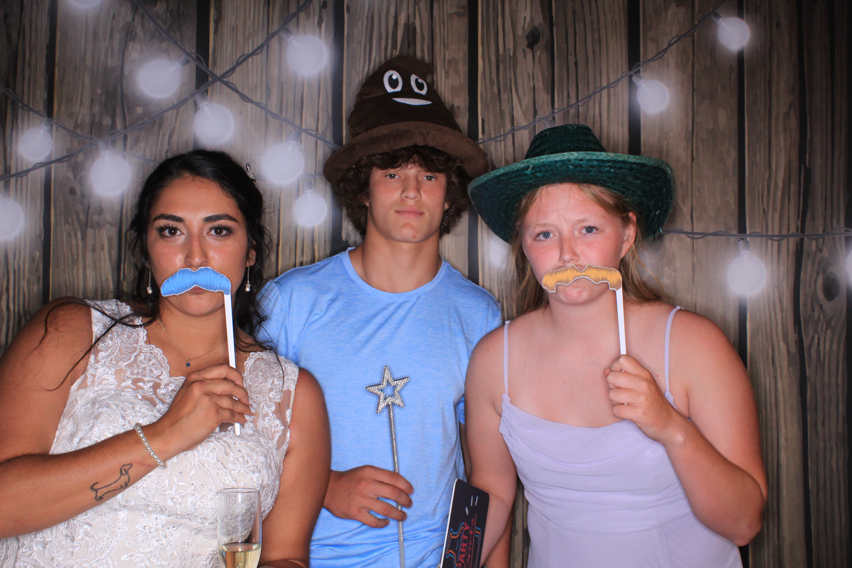 Mychal and Cole's Wedding | View more photos from the event at gallery.photoboothbillings.com/u/PhotoBoothBillings/Mychal-and-Coles-Wedding