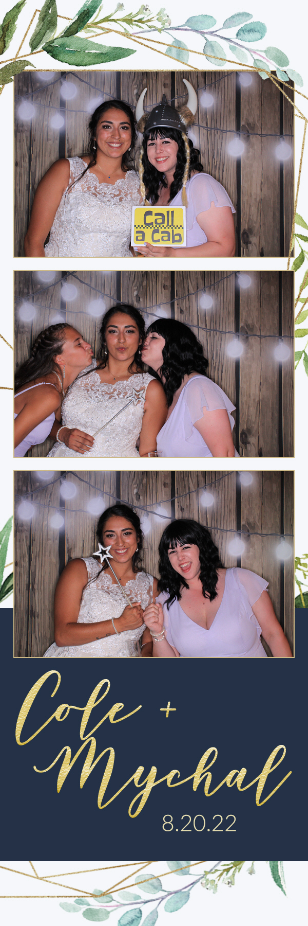 Mychal and Cole's Wedding | View more photos from the event at gallery.photoboothbillings.com/u/PhotoBoothBillings/Mychal-and-Coles-Wedding