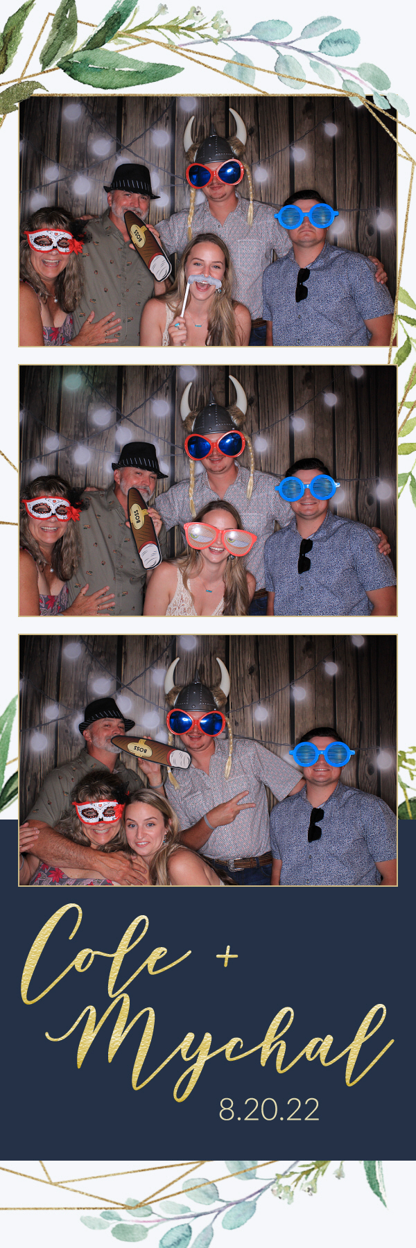 Mychal and Cole's Wedding | View more photos from the event at gallery.photoboothbillings.com/u/PhotoBoothBillings/Mychal-and-Coles-Wedding