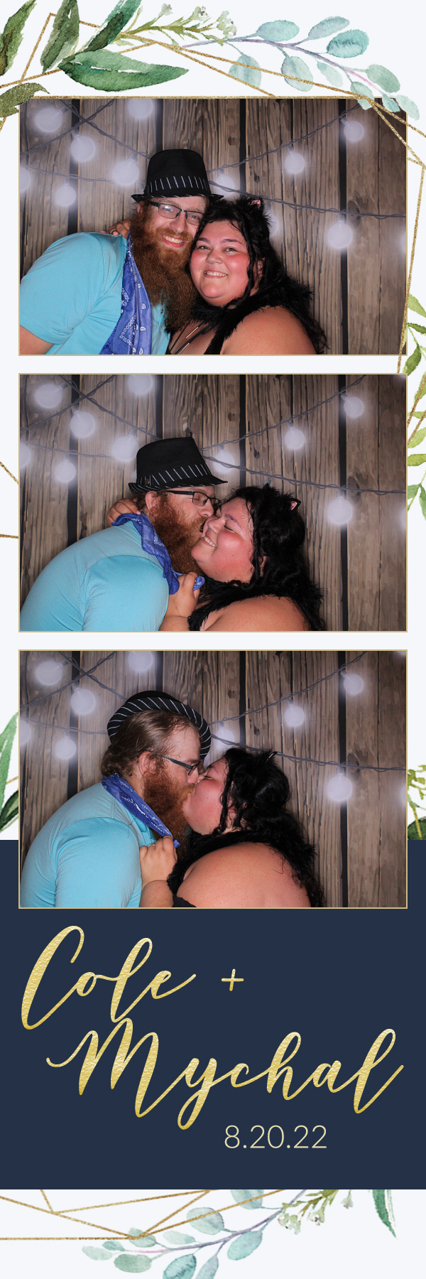 Mychal and Cole's Wedding | View more photos from the event at gallery.photoboothbillings.com/u/PhotoBoothBillings/Mychal-and-Coles-Wedding