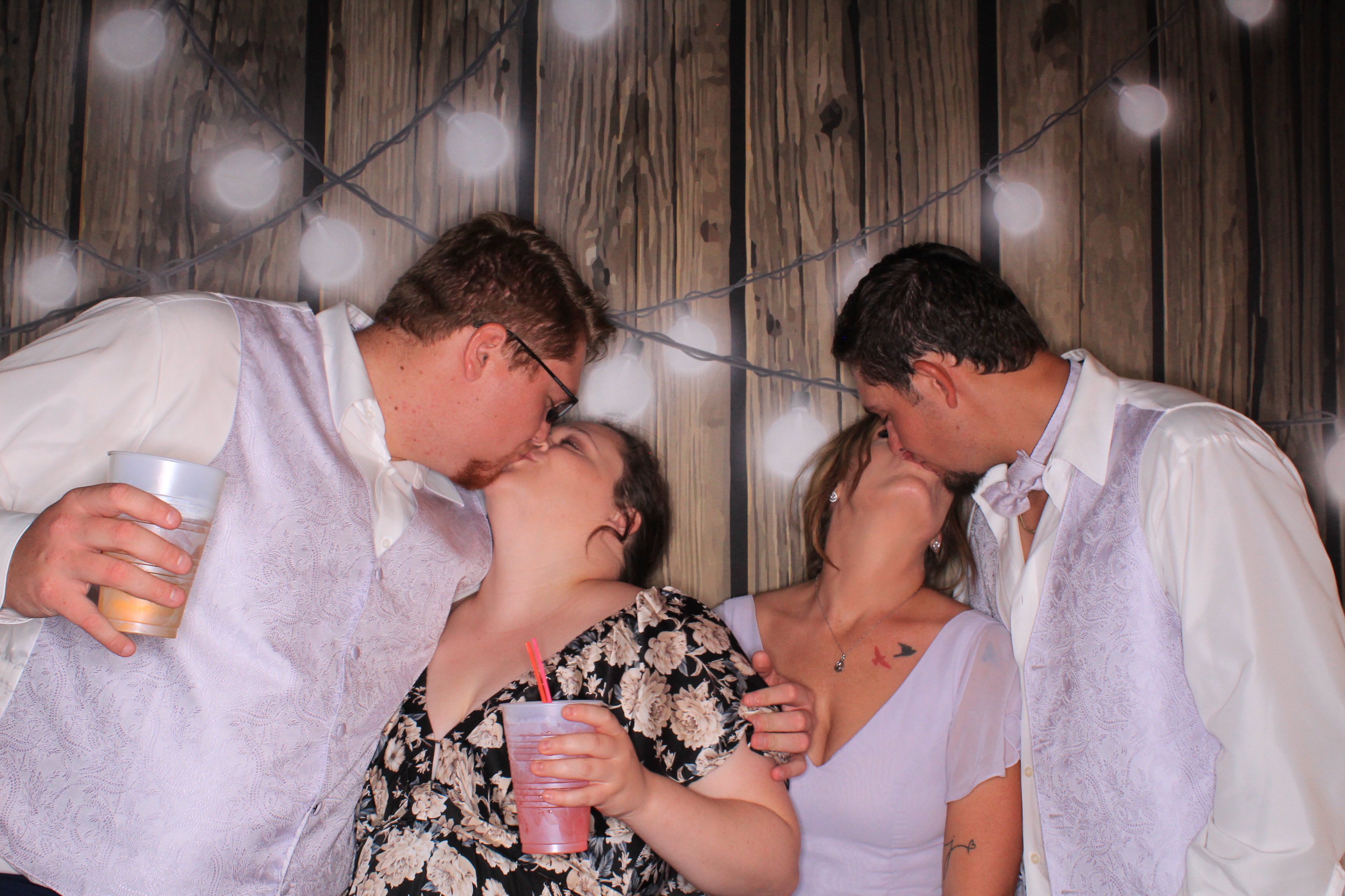 Mychal and Cole's Wedding | View more photos from the event at gallery.photoboothbillings.com/u/PhotoBoothBillings/Mychal-and-Coles-Wedding