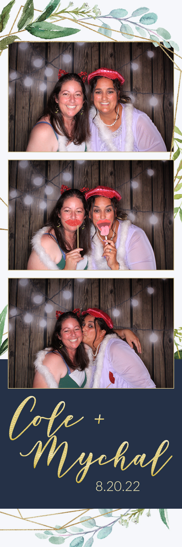 Mychal and Cole's Wedding | View more photos from the event at gallery.photoboothbillings.com/u/PhotoBoothBillings/Mychal-and-Coles-Wedding