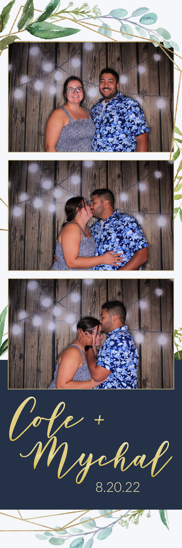 Mychal and Cole's Wedding | View more photos from the event at gallery.photoboothbillings.com/u/PhotoBoothBillings/Mychal-and-Coles-Wedding