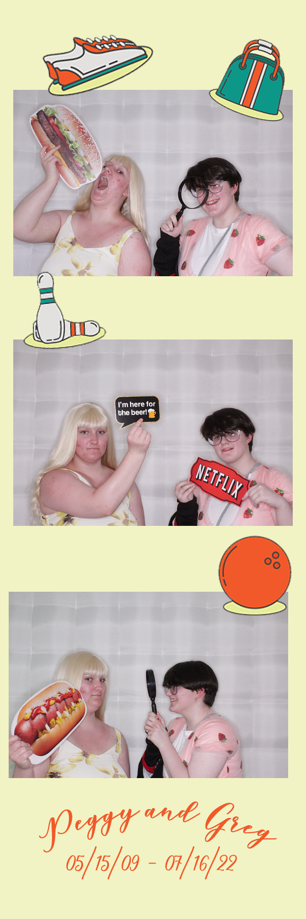 Peggy and Greg's Wedding | View more photos from the event at gallery.photoboothbillings.com/u/PhotoBoothBillings/Peggy-and-Gregs-Wedding