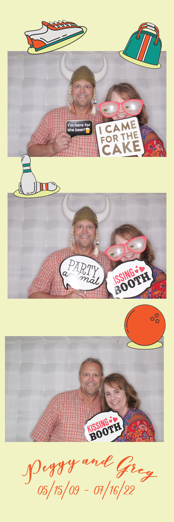Peggy and Greg's Wedding | View more photos from the event at gallery.photoboothbillings.com/u/PhotoBoothBillings/Peggy-and-Gregs-Wedding