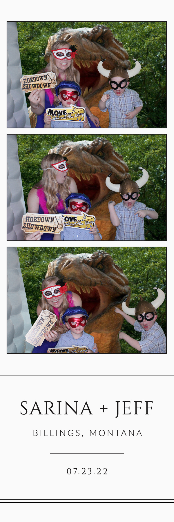 Sarina and Jeff's Wedding | View more photos from the event at gallery.photoboothbillings.com/u/PhotoBoothBillings/Sarina-and-Jeffs-Wedding