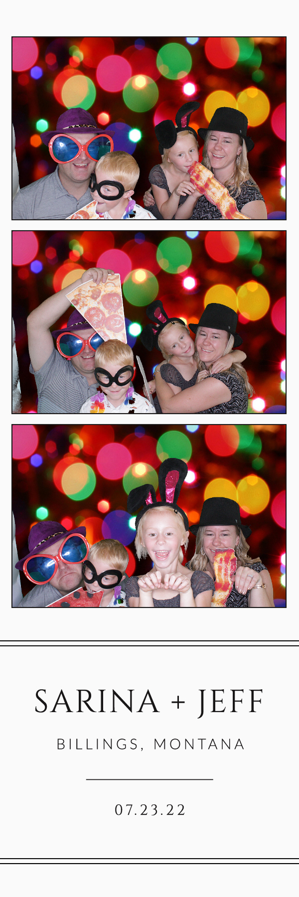 Sarina and Jeff's Wedding | View more photos from the event at gallery.photoboothbillings.com/u/PhotoBoothBillings/Sarina-and-Jeffs-Wedding