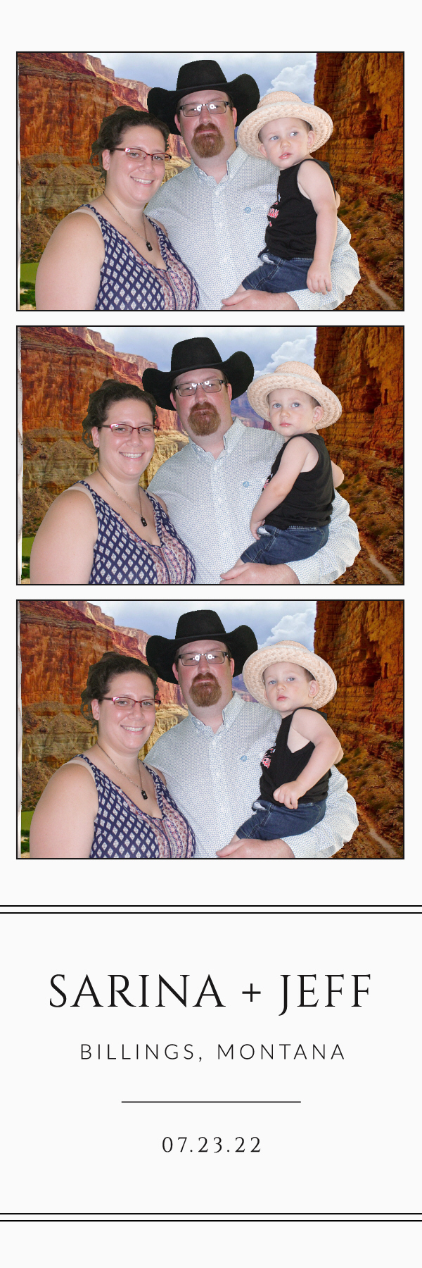 Sarina and Jeff's Wedding | View more photos from the event at gallery.photoboothbillings.com/u/PhotoBoothBillings/Sarina-and-Jeffs-Wedding