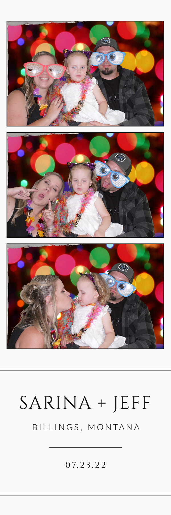 Sarina and Jeff's Wedding | View more photos from the event at gallery.photoboothbillings.com/u/PhotoBoothBillings/Sarina-and-Jeffs-Wedding