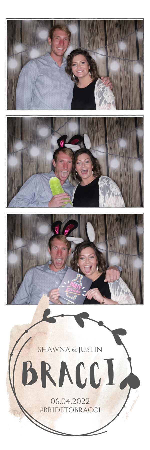 Shawna and Justin's Wedding | View more photos from the event at gallery.photoboothbillings.com/u/PhotoBoothBillings/Shawna-and-Justins-Wedding
