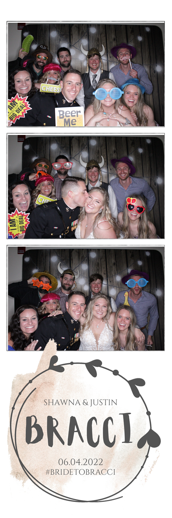 Shawna and Justin's Wedding | View more photos from the event at gallery.photoboothbillings.com/u/PhotoBoothBillings/Shawna-and-Justins-Wedding