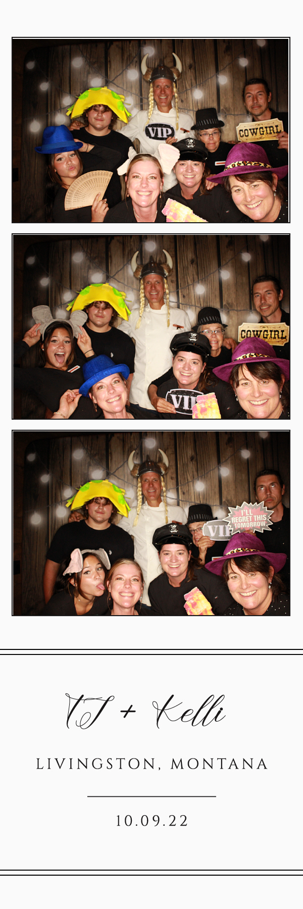 TJ and Kelli's Wedding | View more photos from the event at gallery.photoboothbillings.com/u/PhotoBoothBillings/TJ-and-Kellis-Wedding