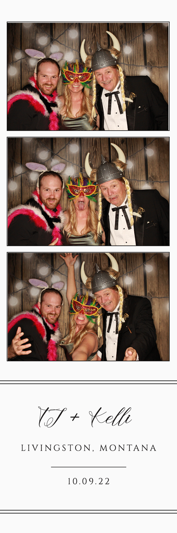 TJ and Kelli's Wedding | View more photos from the event at gallery.photoboothbillings.com/u/PhotoBoothBillings/TJ-and-Kellis-Wedding