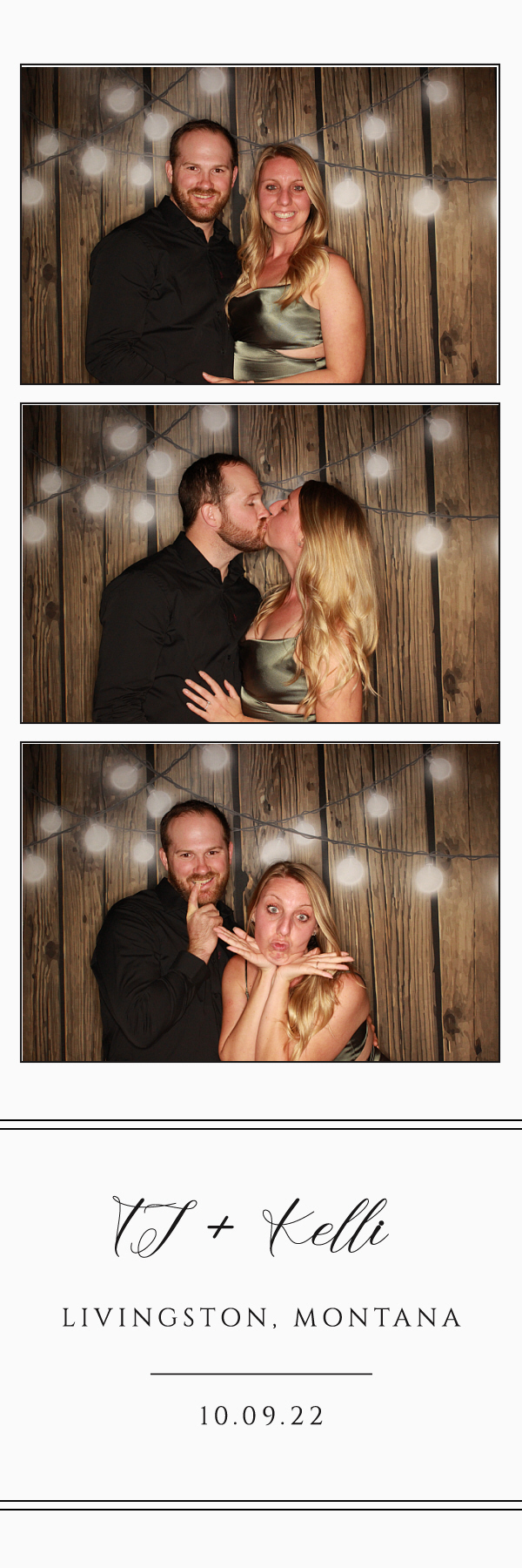 TJ and Kelli's Wedding | View more photos from the event at gallery.photoboothbillings.com/u/PhotoBoothBillings/TJ-and-Kellis-Wedding