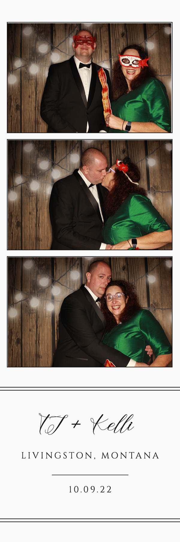 TJ and Kelli's Wedding | View more photos from the event at gallery.photoboothbillings.com/u/PhotoBoothBillings/TJ-and-Kellis-Wedding