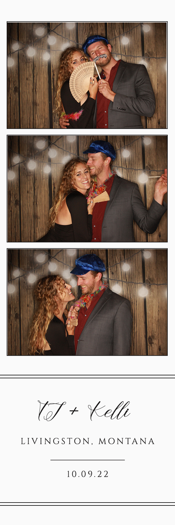 TJ and Kelli's Wedding | View more photos from the event at gallery.photoboothbillings.com/u/PhotoBoothBillings/TJ-and-Kellis-Wedding
