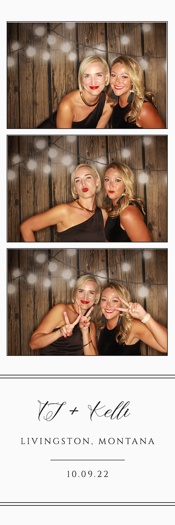 TJ and Kelli's Wedding | View more photos from the event at gallery.photoboothbillings.com/u/PhotoBoothBillings/TJ-and-Kellis-Wedding