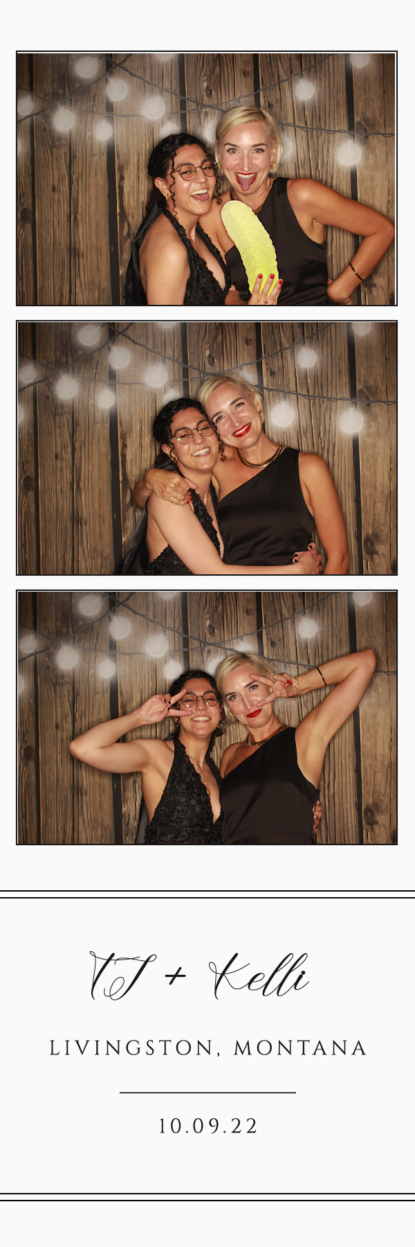 TJ and Kelli's Wedding | View more photos from the event at gallery.photoboothbillings.com/u/PhotoBoothBillings/TJ-and-Kellis-Wedding