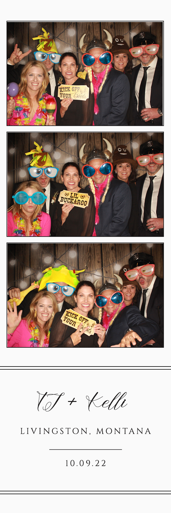 TJ and Kelli's Wedding | View more photos from the event at gallery.photoboothbillings.com/u/PhotoBoothBillings/TJ-and-Kellis-Wedding