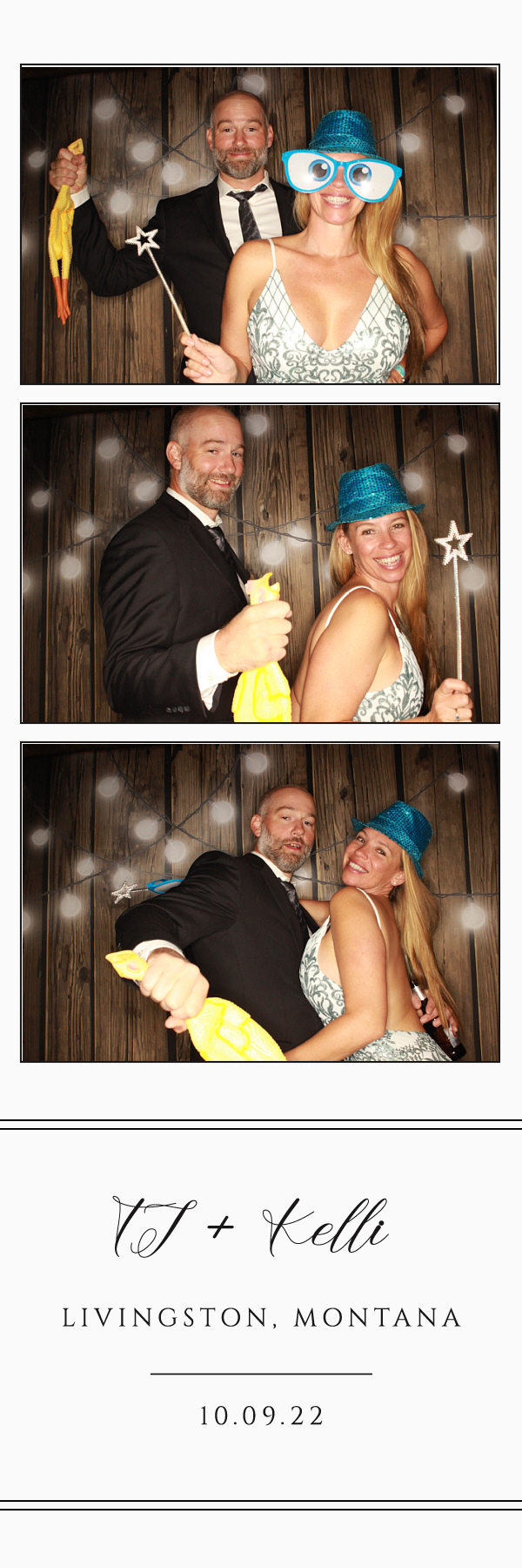 TJ and Kelli's Wedding | View more photos from the event at gallery.photoboothbillings.com/u/PhotoBoothBillings/TJ-and-Kellis-Wedding