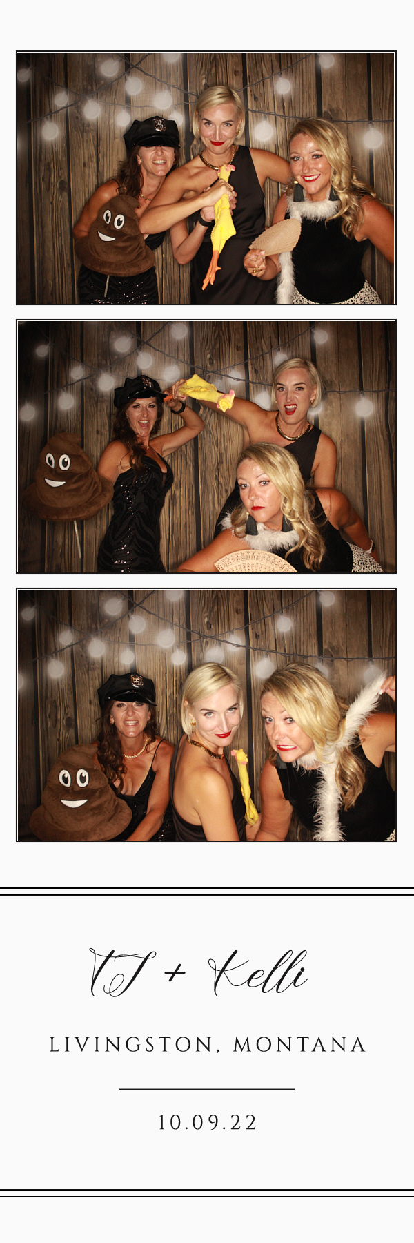 TJ and Kelli's Wedding | View more photos from the event at gallery.photoboothbillings.com/u/PhotoBoothBillings/TJ-and-Kellis-Wedding