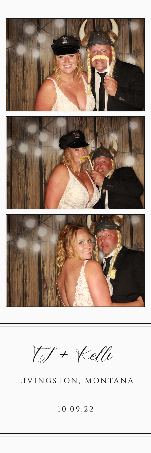 TJ and Kelli's Wedding | View more photos from the event at gallery.photoboothbillings.com/u/PhotoBoothBillings/TJ-and-Kellis-Wedding