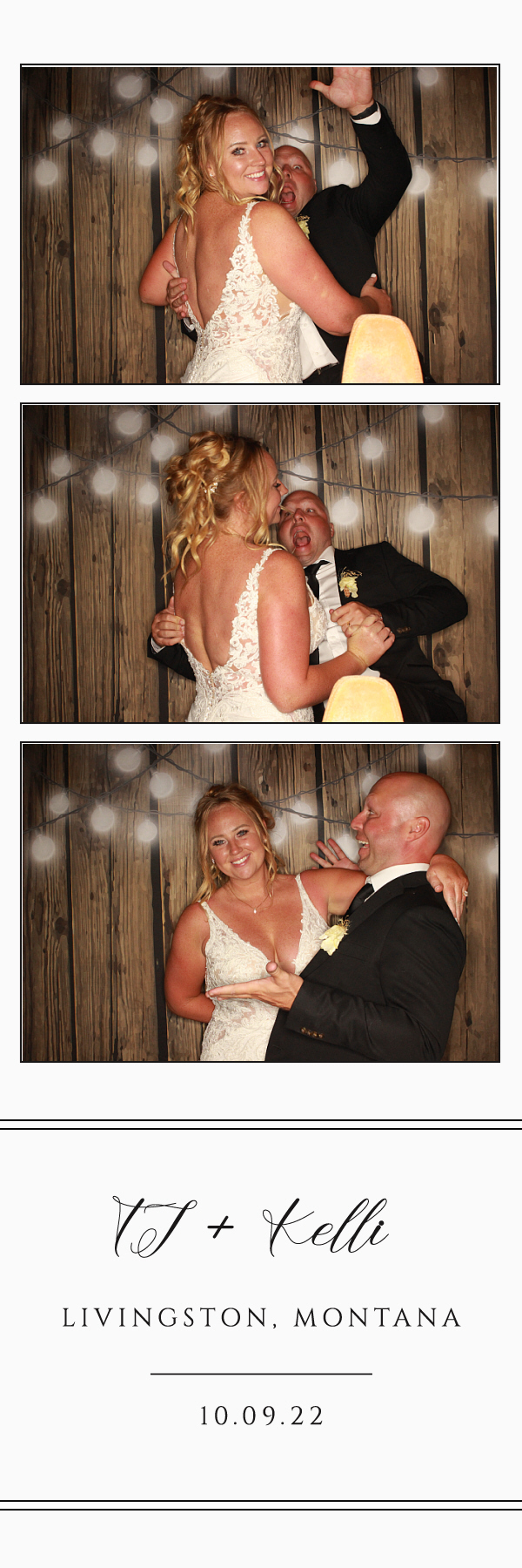 TJ and Kelli's Wedding | View more photos from the event at gallery.photoboothbillings.com/u/PhotoBoothBillings/TJ-and-Kellis-Wedding