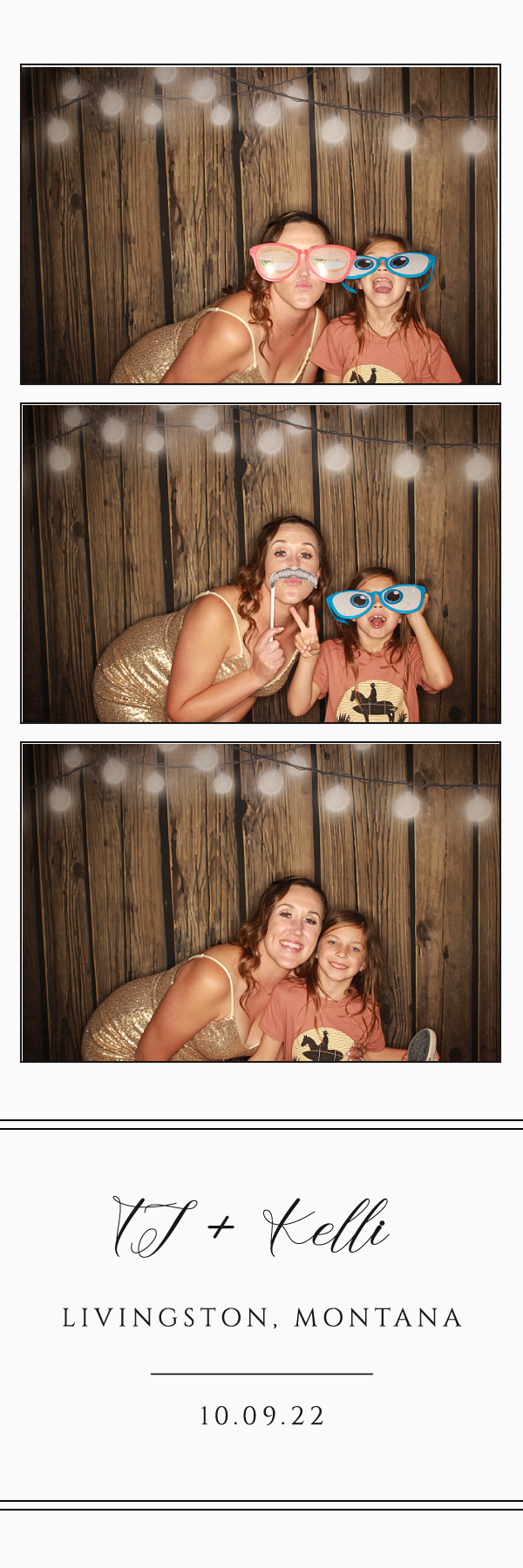 TJ and Kelli's Wedding | View more photos from the event at gallery.photoboothbillings.com/u/PhotoBoothBillings/TJ-and-Kellis-Wedding