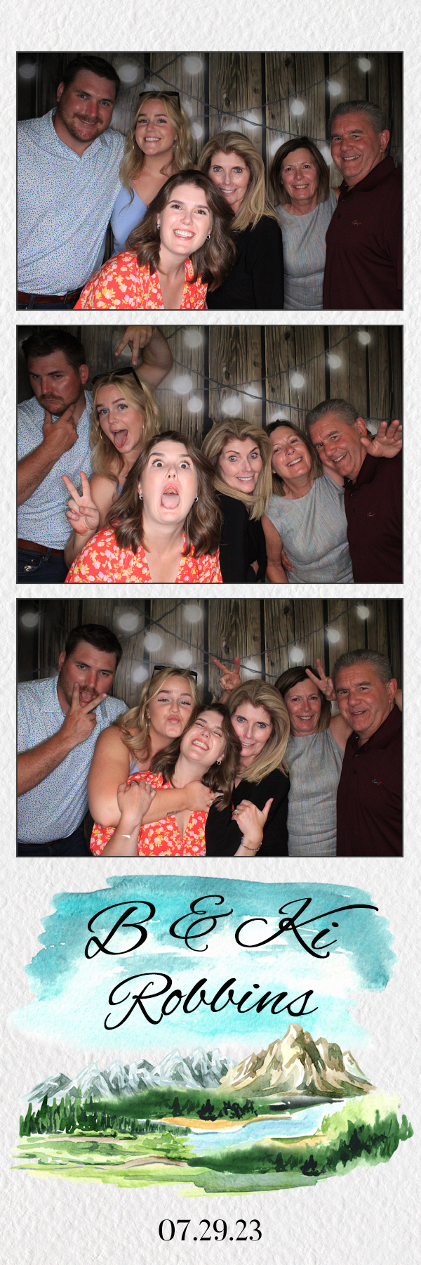 B & Ki's Wedding | View more photos from the event at gallery.photoboothbillings.com/u/PhotoBoothBillings/B-Kis-Wedding
