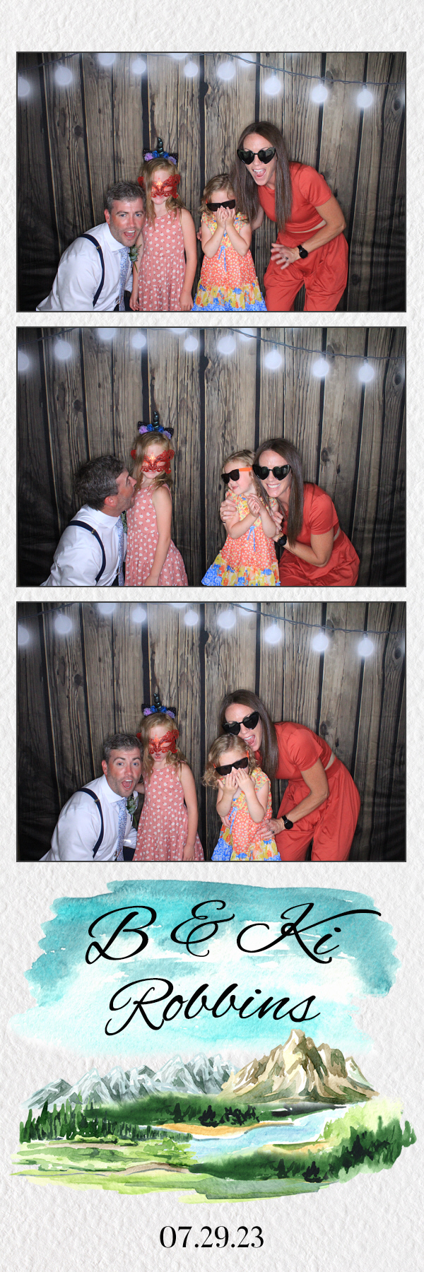 B & Ki's Wedding | View more photos from the event at gallery.photoboothbillings.com/u/PhotoBoothBillings/B-Kis-Wedding