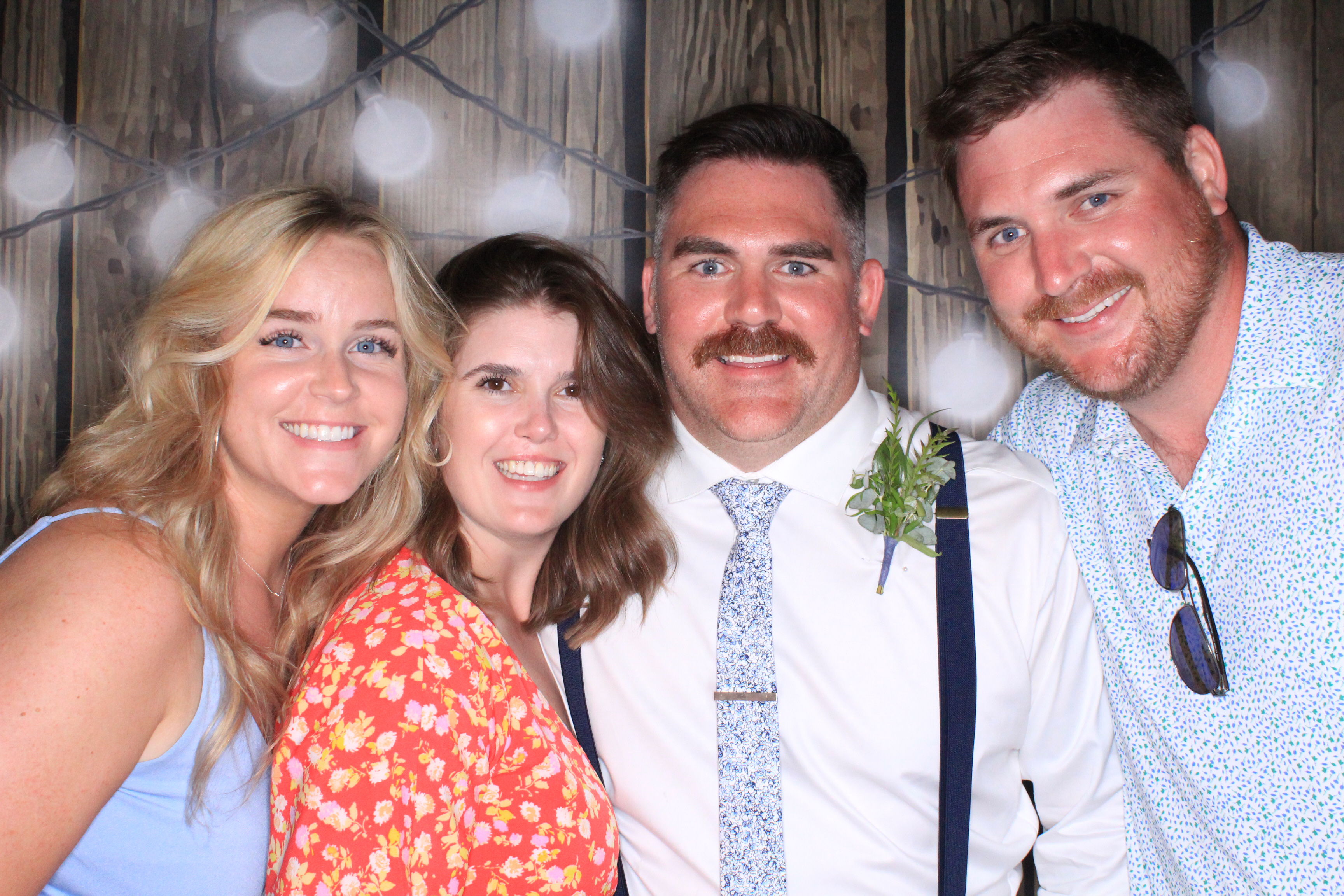 B & Ki's Wedding | View more photos from the event at gallery.photoboothbillings.com/u/PhotoBoothBillings/B-Kis-Wedding