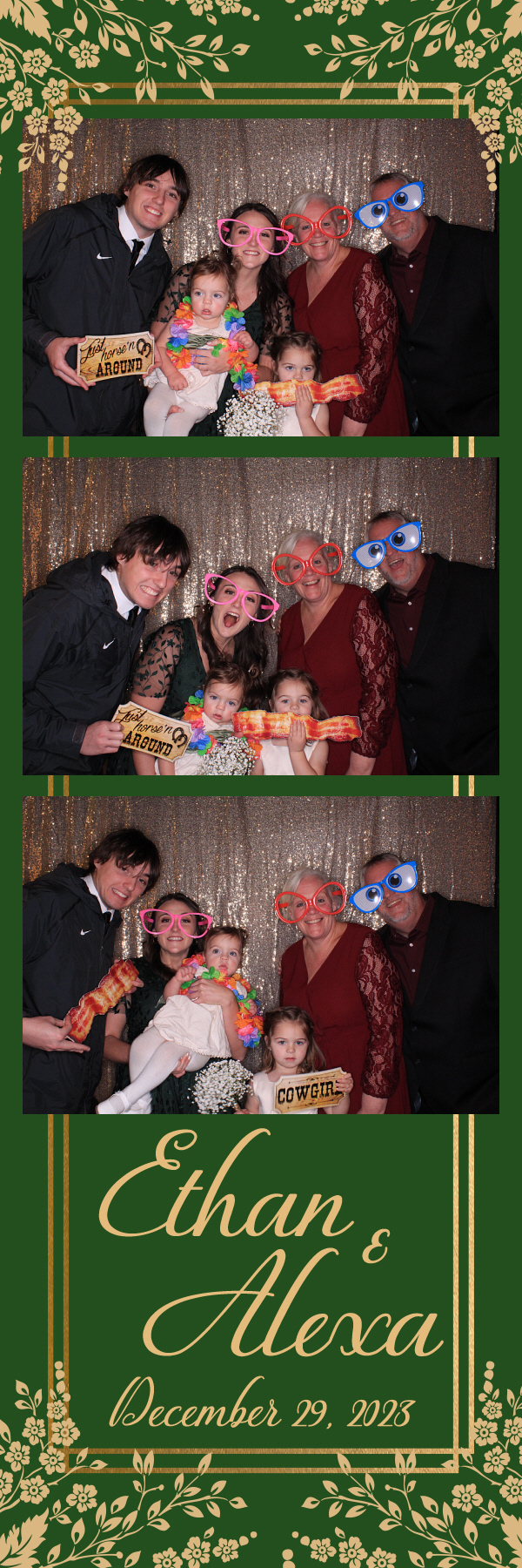 Ethan and Alexa's Wedding | View more photos from the event at gallery.photoboothbillings.com/u/PhotoBoothBillings/Ethan-and-Alexas-Wedding