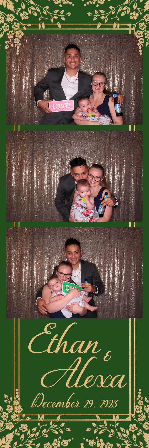 Ethan and Alexa's Wedding | View more photos from the event at gallery.photoboothbillings.com/u/PhotoBoothBillings/Ethan-and-Alexas-Wedding