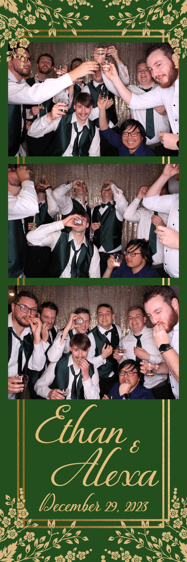 Ethan and Alexa's Wedding | View more photos from the event at gallery.photoboothbillings.com/u/PhotoBoothBillings/Ethan-and-Alexas-Wedding