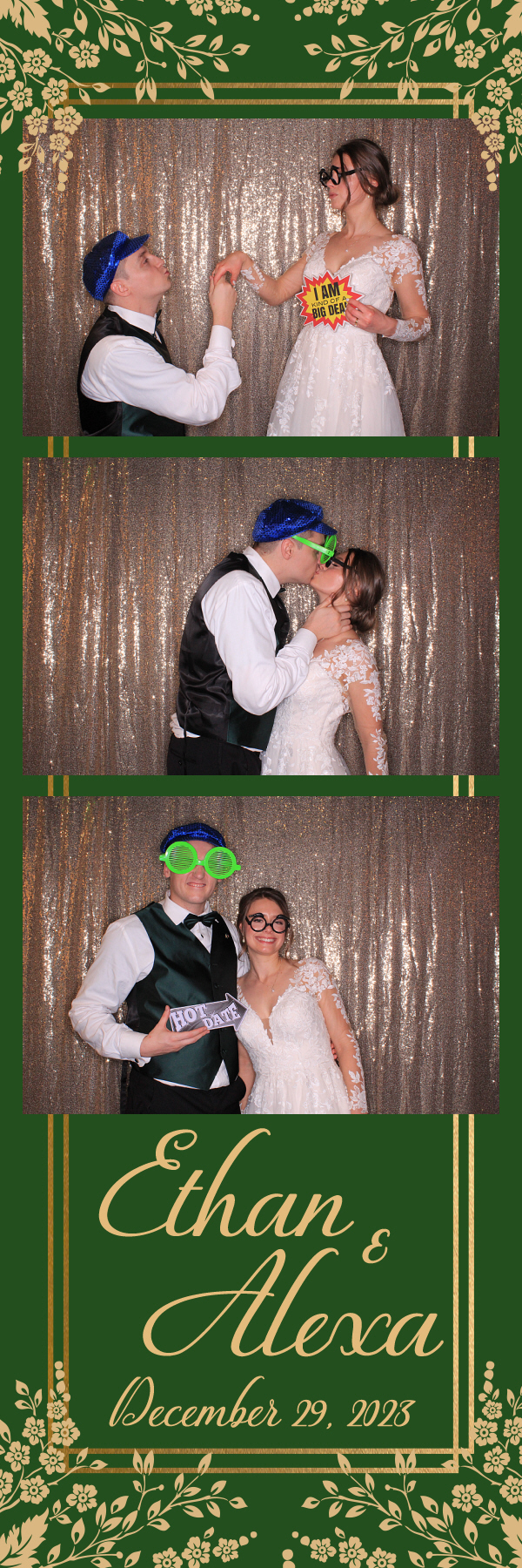 Ethan and Alexa's Wedding | View more photos from the event at gallery.photoboothbillings.com/u/PhotoBoothBillings/Ethan-and-Alexas-Wedding