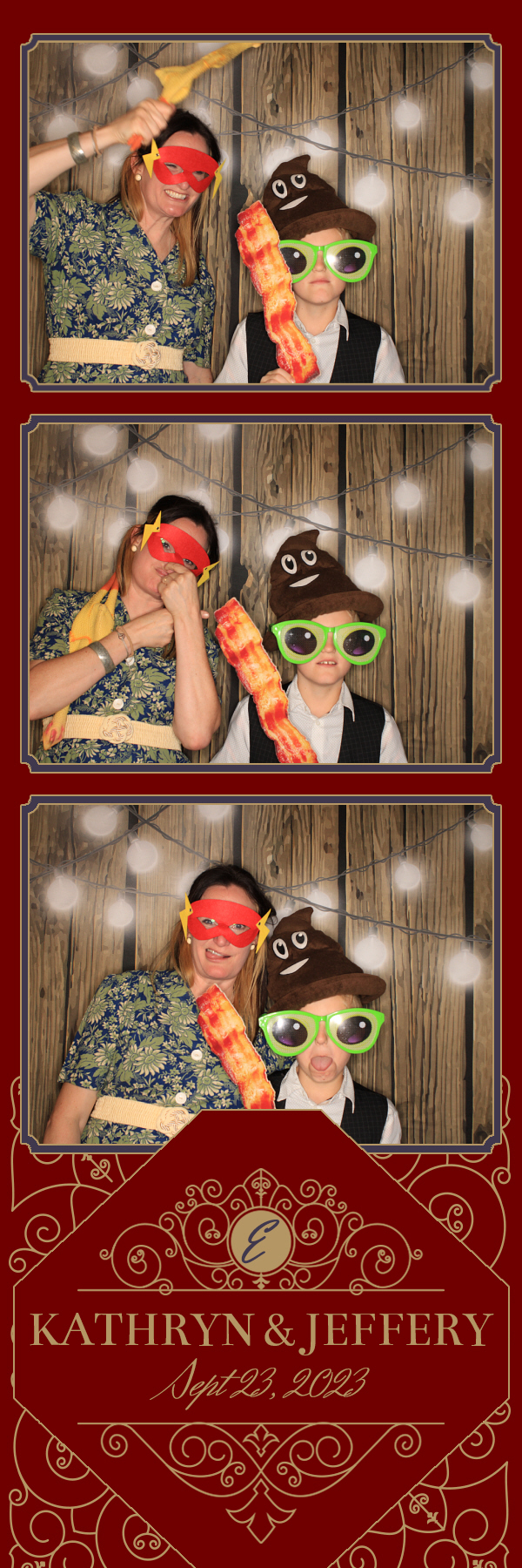Kathryn and Jeffery's Wedding | View more photos from the event at gallery.photoboothbillings.com/u/PhotoBoothBillings/Kathryn-and-Jefferys-Wedding