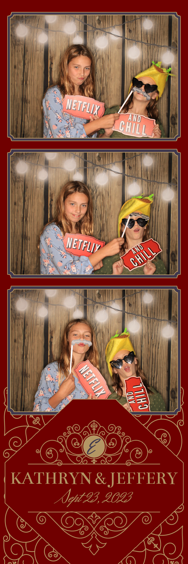 Kathryn and Jeffery's Wedding | View more photos from the event at gallery.photoboothbillings.com/u/PhotoBoothBillings/Kathryn-and-Jefferys-Wedding