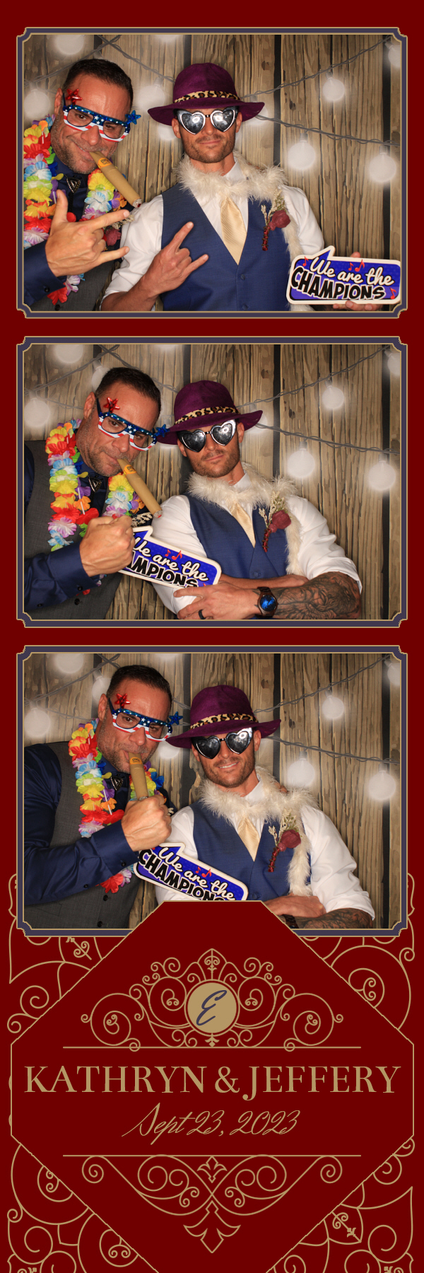 Kathryn and Jeffery's Wedding | View more photos from the event at gallery.photoboothbillings.com/u/PhotoBoothBillings/Kathryn-and-Jefferys-Wedding