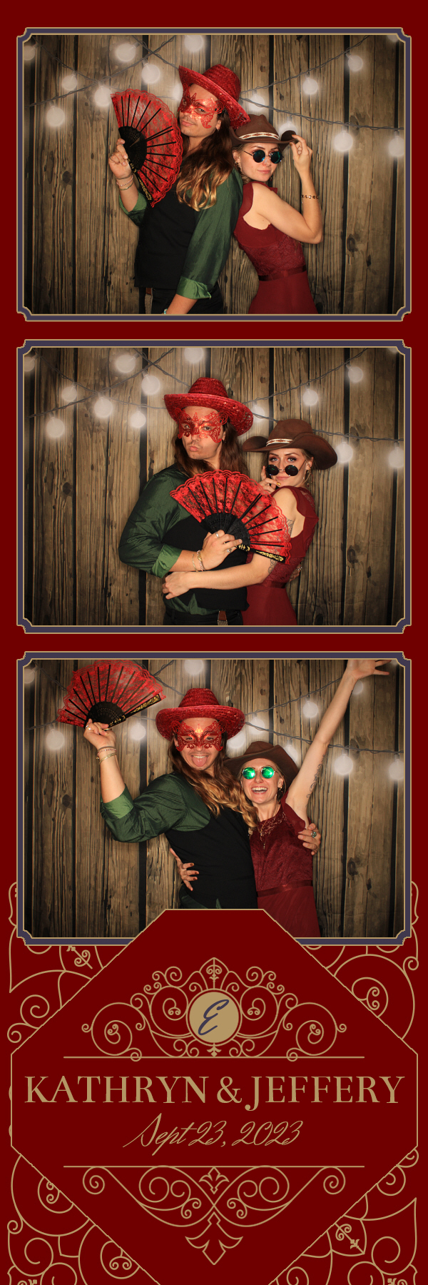 Kathryn and Jeffery's Wedding | View more photos from the event at gallery.photoboothbillings.com/u/PhotoBoothBillings/Kathryn-and-Jefferys-Wedding