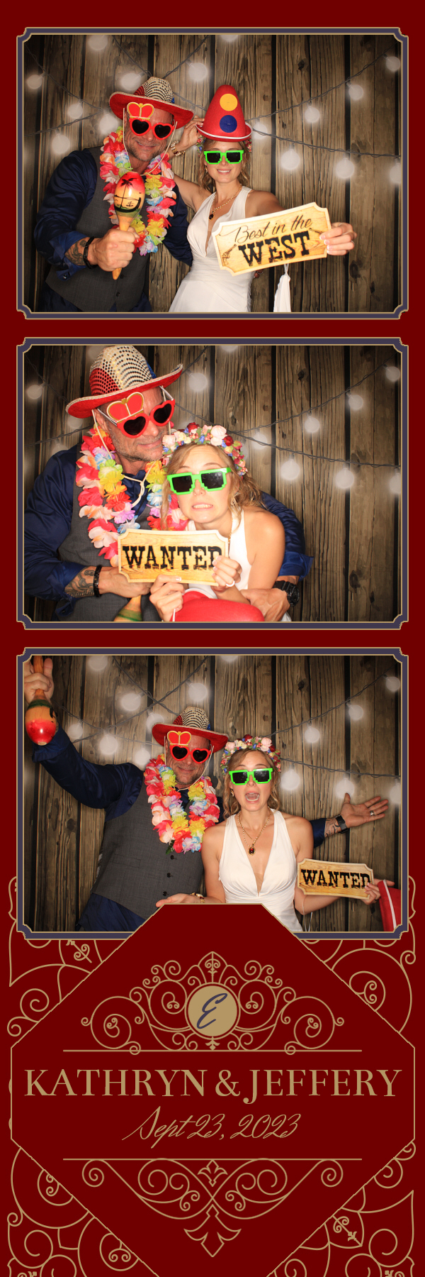 Kathryn and Jeffery's Wedding | View more photos from the event at gallery.photoboothbillings.com/u/PhotoBoothBillings/Kathryn-and-Jefferys-Wedding