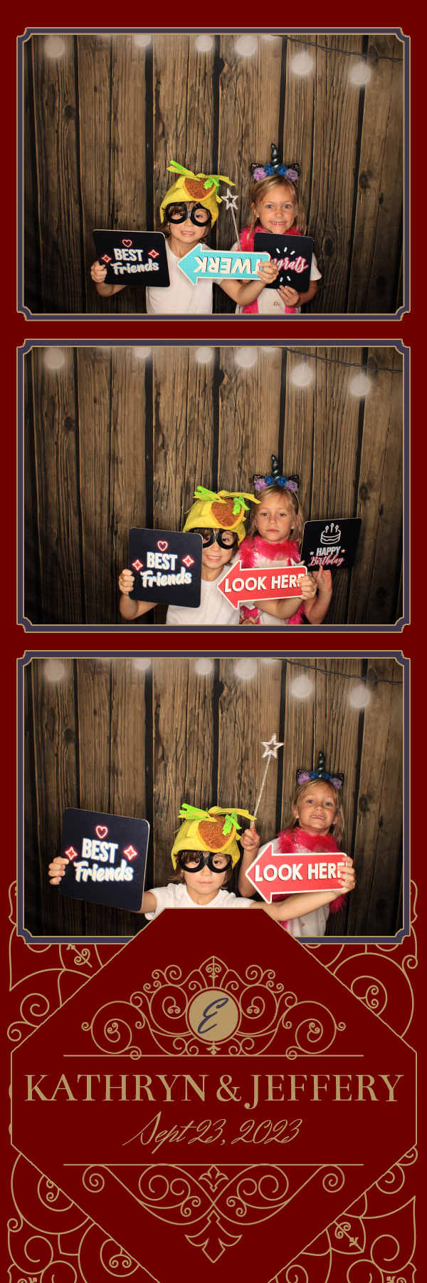 Kathryn and Jeffery's Wedding | View more photos from the event at gallery.photoboothbillings.com/u/PhotoBoothBillings/Kathryn-and-Jefferys-Wedding