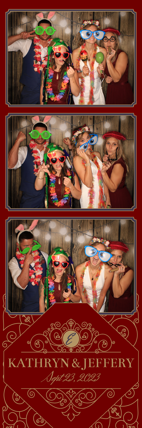 Kathryn and Jeffery's Wedding | View more photos from the event at gallery.photoboothbillings.com/u/PhotoBoothBillings/Kathryn-and-Jefferys-Wedding