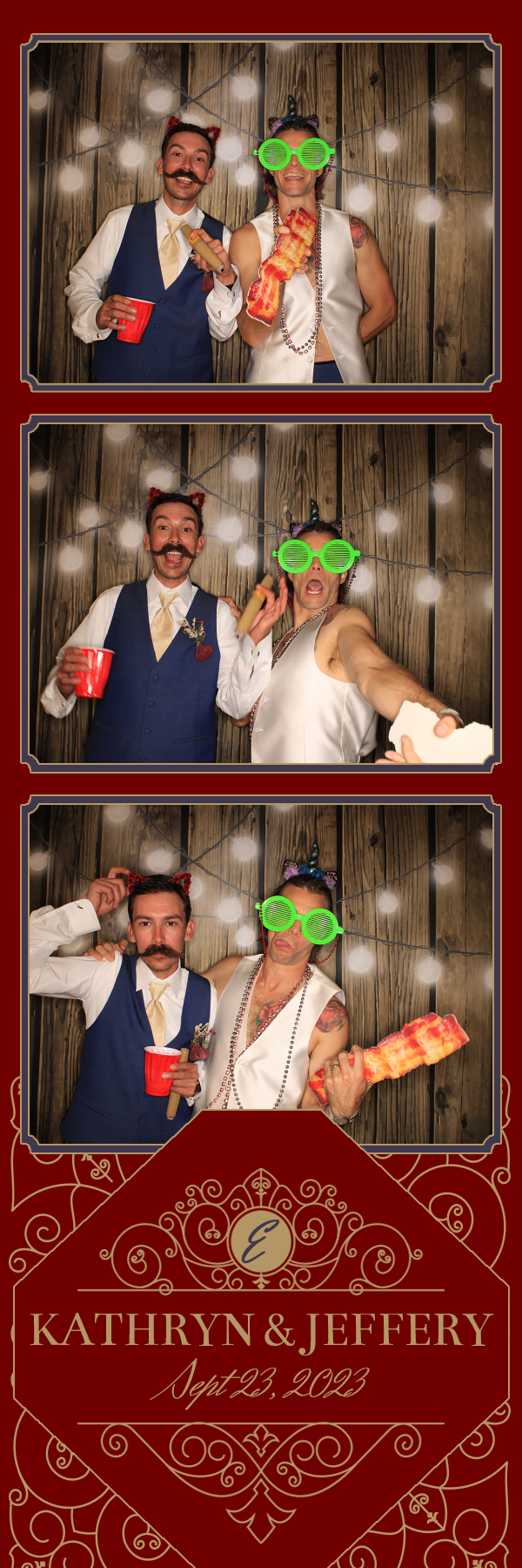 Kathryn and Jeffery's Wedding | View more photos from the event at gallery.photoboothbillings.com/u/PhotoBoothBillings/Kathryn-and-Jefferys-Wedding
