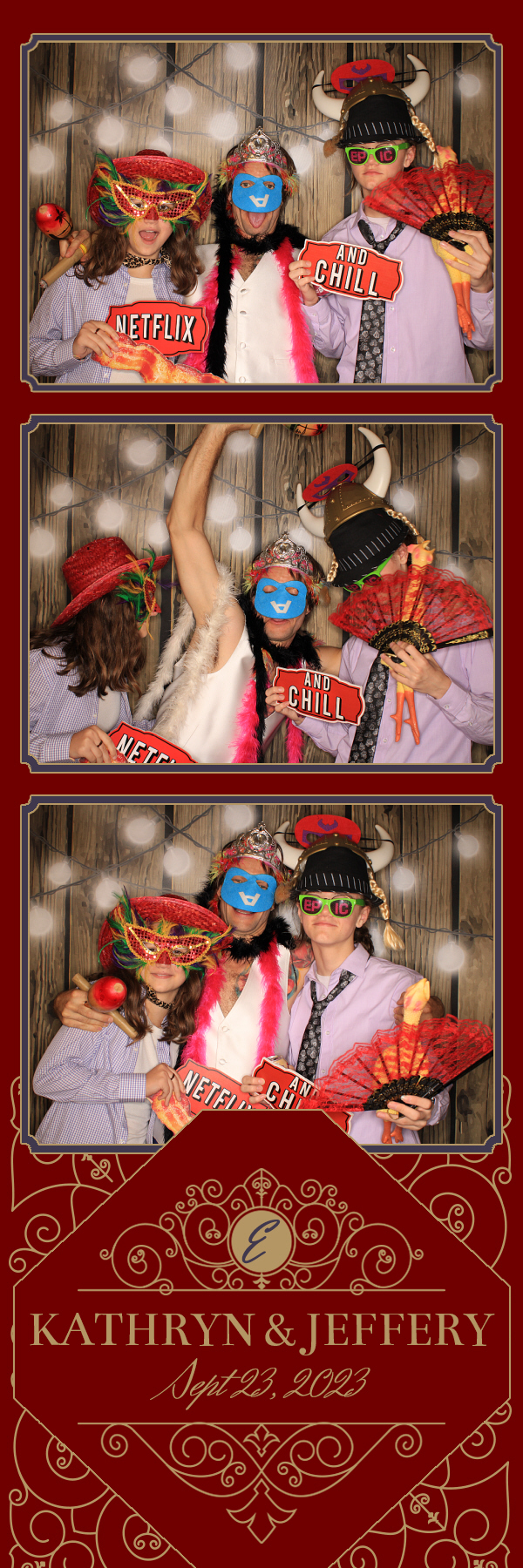 Kathryn and Jeffery's Wedding | View more photos from the event at gallery.photoboothbillings.com/u/PhotoBoothBillings/Kathryn-and-Jefferys-Wedding